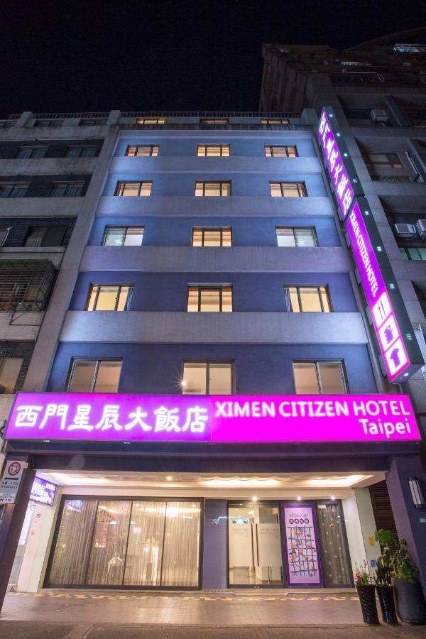 Ximen Citizen Hotel Taipei Exteriör bild